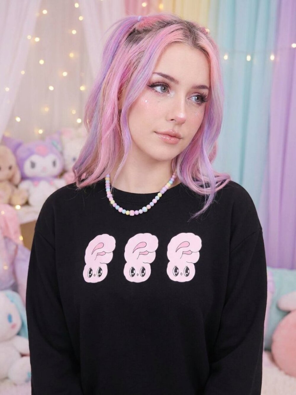 Esther Bunny yumekawa yume kawaii sweatshirt Brand New